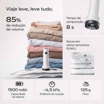 Compressor de roupa elétrico