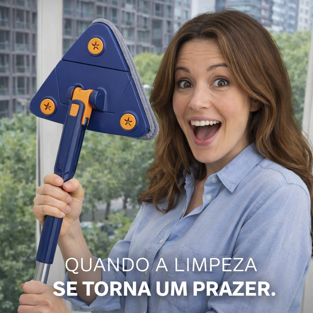 FREGONA TRIANGULAR 360º + 10 RECAMBIOS GRATIS