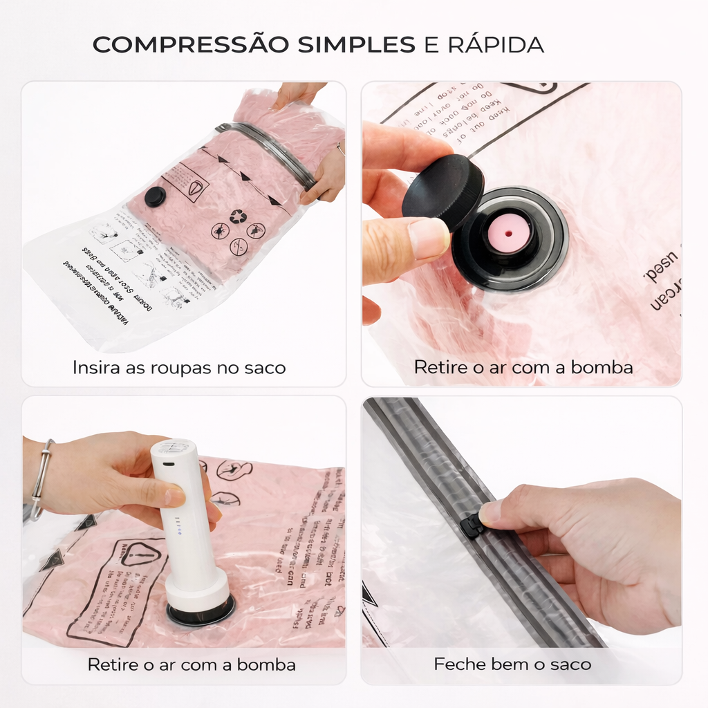 Compressor de roupa elétrico